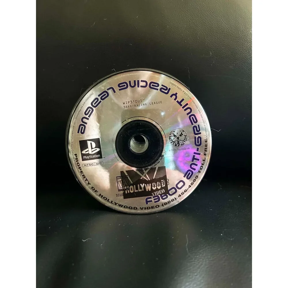 WipEout (Sony PlayStation 1, 1996) Video Game Disc Only
